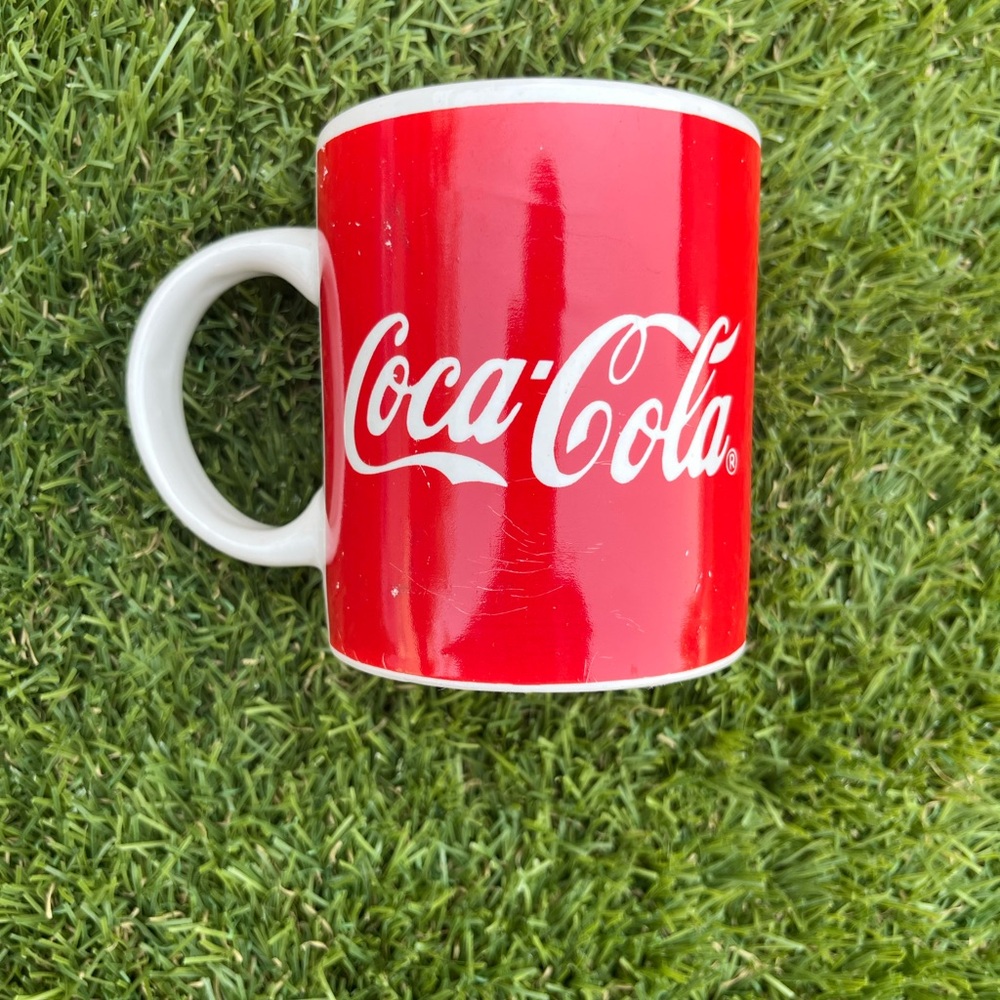 Vintage Coca-Cola Red Mug